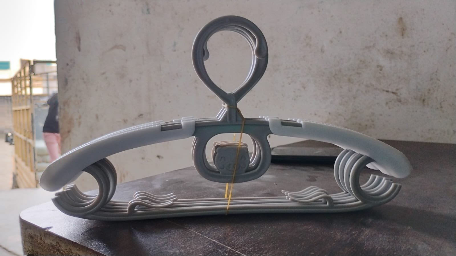 Large Dress Hanger Plastic Adjustable Cloth Hanger (5 pcs Set) - Shivani Jaswal Large Dress Hanger Plastic Adjustable Cloth Hanger (5 pcs Set)