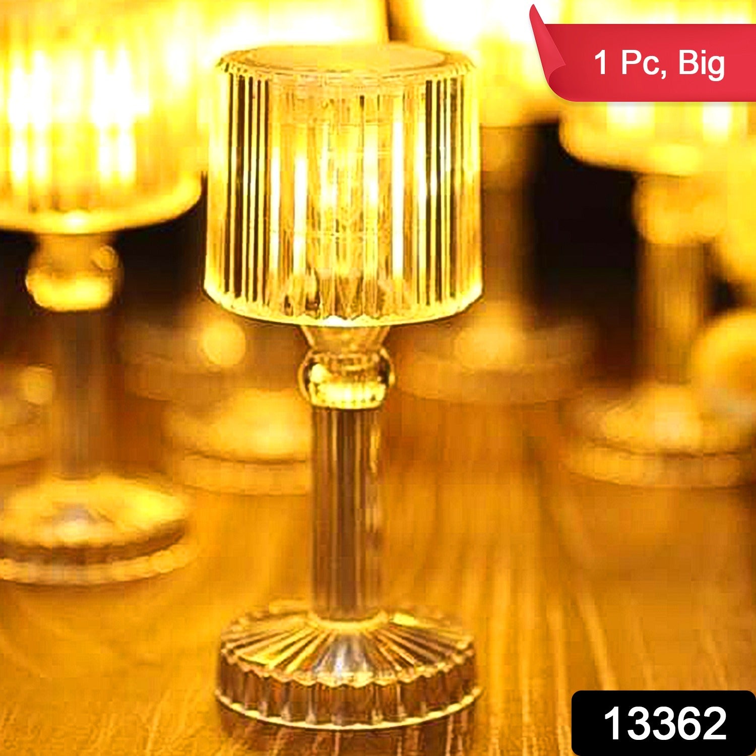 Big Acrylic LED Desk Lamps Table Lamp Portable Crystal (1 Pc / Big) - Shivani Jaswal Big Acrylic LED Desk Lamps Table Lamp Portable Crystal (1 Pc / Big)