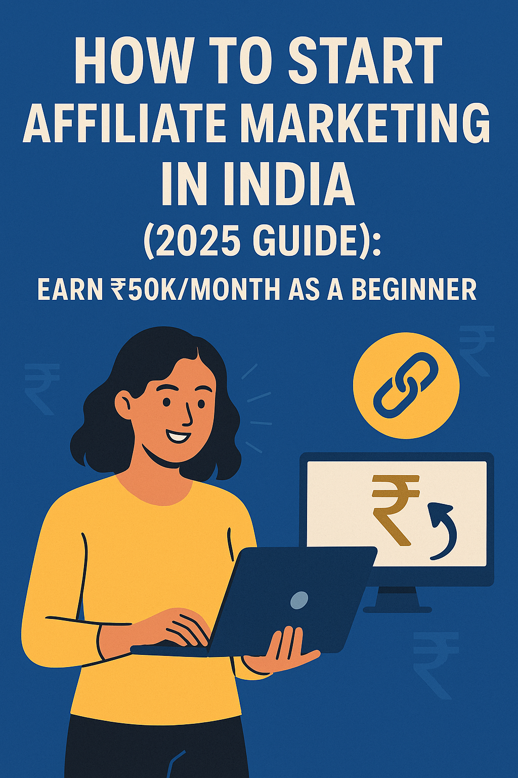 How to Start Affiliate Marketing in India (2025 Guide) Earn ₹50kMonth as a Beginner