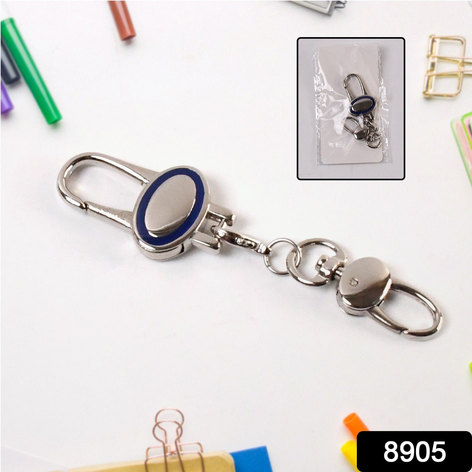 Metal Retractable Key Chain Recoil Keyring Heavy Duty Wire Rope - Shivani Jaswal Metal Retractable Key Chain Recoil Keyring Heavy Duty Wire Rope