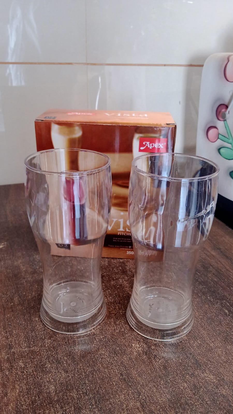 Apex Vista Unbreakable Pitcher Glass Set – 350 ML (Approx) | 2-Piece - Shivani Jaswal Apex Vista Unbreakable Pitcher Glass Set – 350 ML (Approx) | 2-Piece