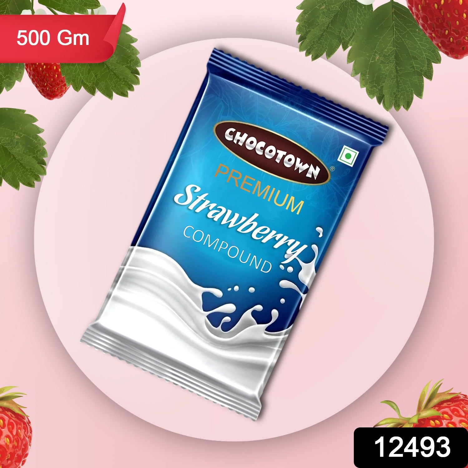 Chocotown Premium Strawberry Compound (500gm) - Shivani Jaswal Chocotown Premium Strawberry Compound (500gm)
