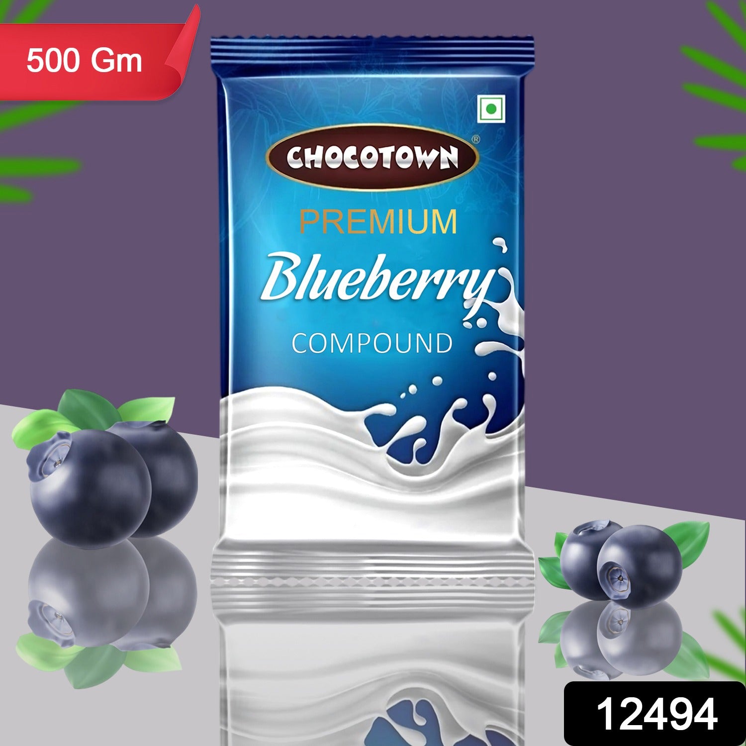 Chocotown Premium Blueberry Compound (500gm) - Shivani Jaswal Chocotown Premium Blueberry Compound (500gm)