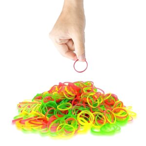 2-Inch Unbreakable Nylon Rubber Bands â€“ Reusable Multicolor for Office, Home & School (50GM), Hair accessories