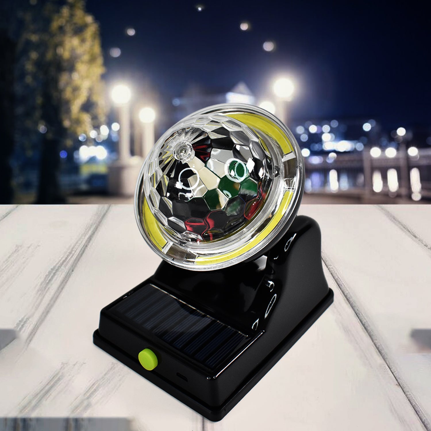 Multifunctional Solar 2 Modes Light Party Disco Light (1 Pc) - Shivani Jaswal Multifunctional Solar 2 Modes Light Party Disco Light (1 Pc)