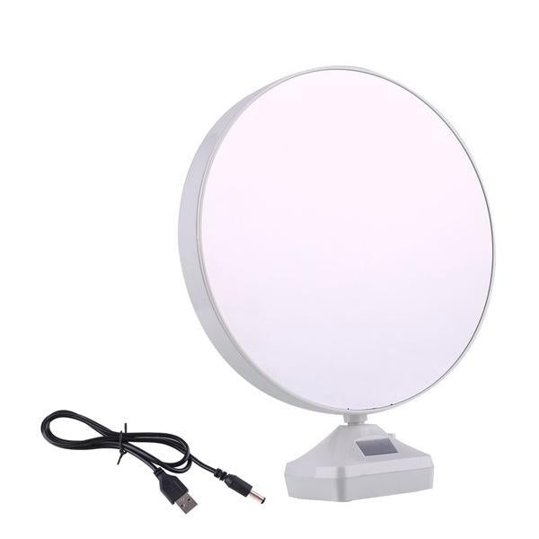 Plastic 2 in 1 Mirror Come Photo Frame with Led Light - Shivani Jaswal Plastic 2 in 1 Mirror Come Photo Frame with Led Light
