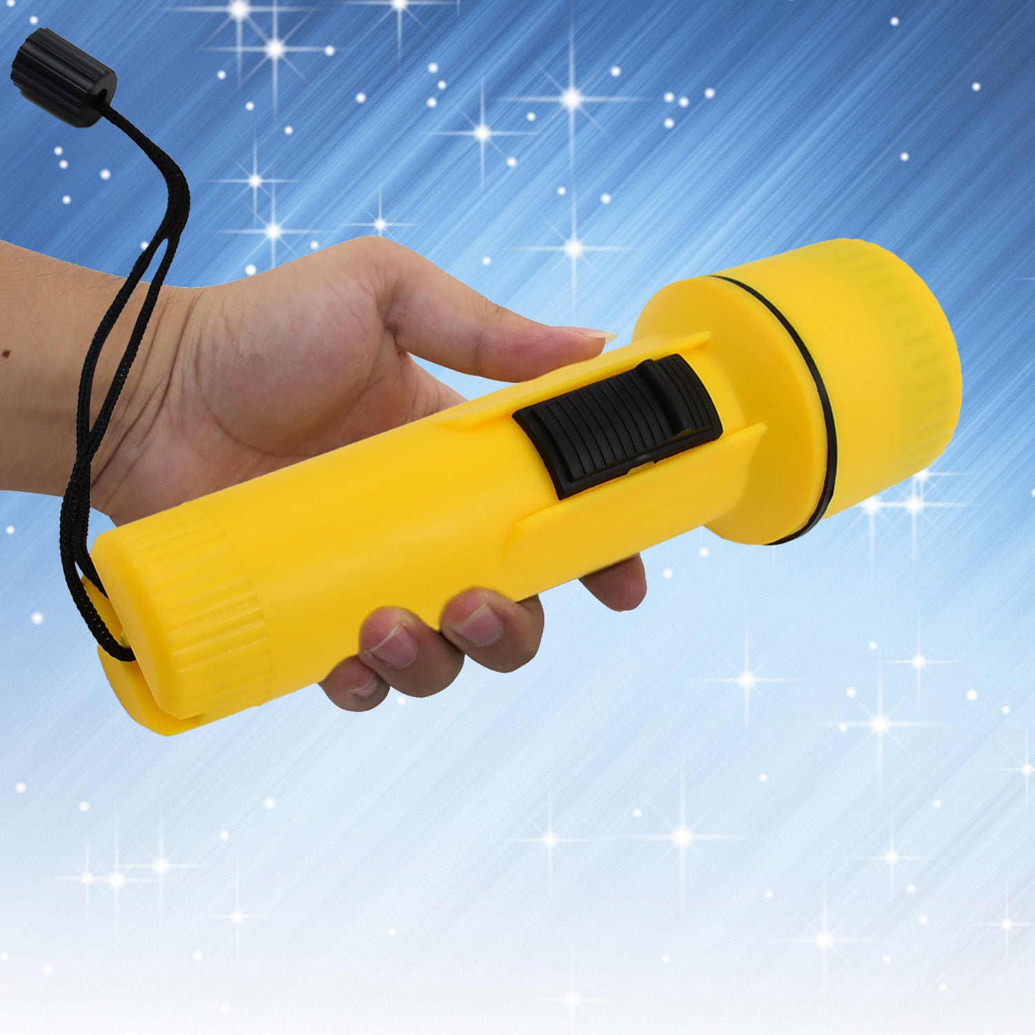 Big LED Flashlights / Torch Light, Battery operated (1 Pc / Battery not included) - Shivani Jaswal Big LED Flashlights / Torch Light, Battery operated (1 Pc / Battery not included)