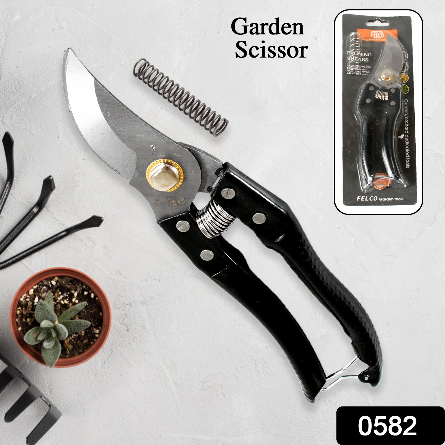Gardening Tools - Garden Shears Pruners Scissor (1 Pc) - Shivani Jaswal Gardening Tools - Garden Shears Pruners Scissor (1 Pc)