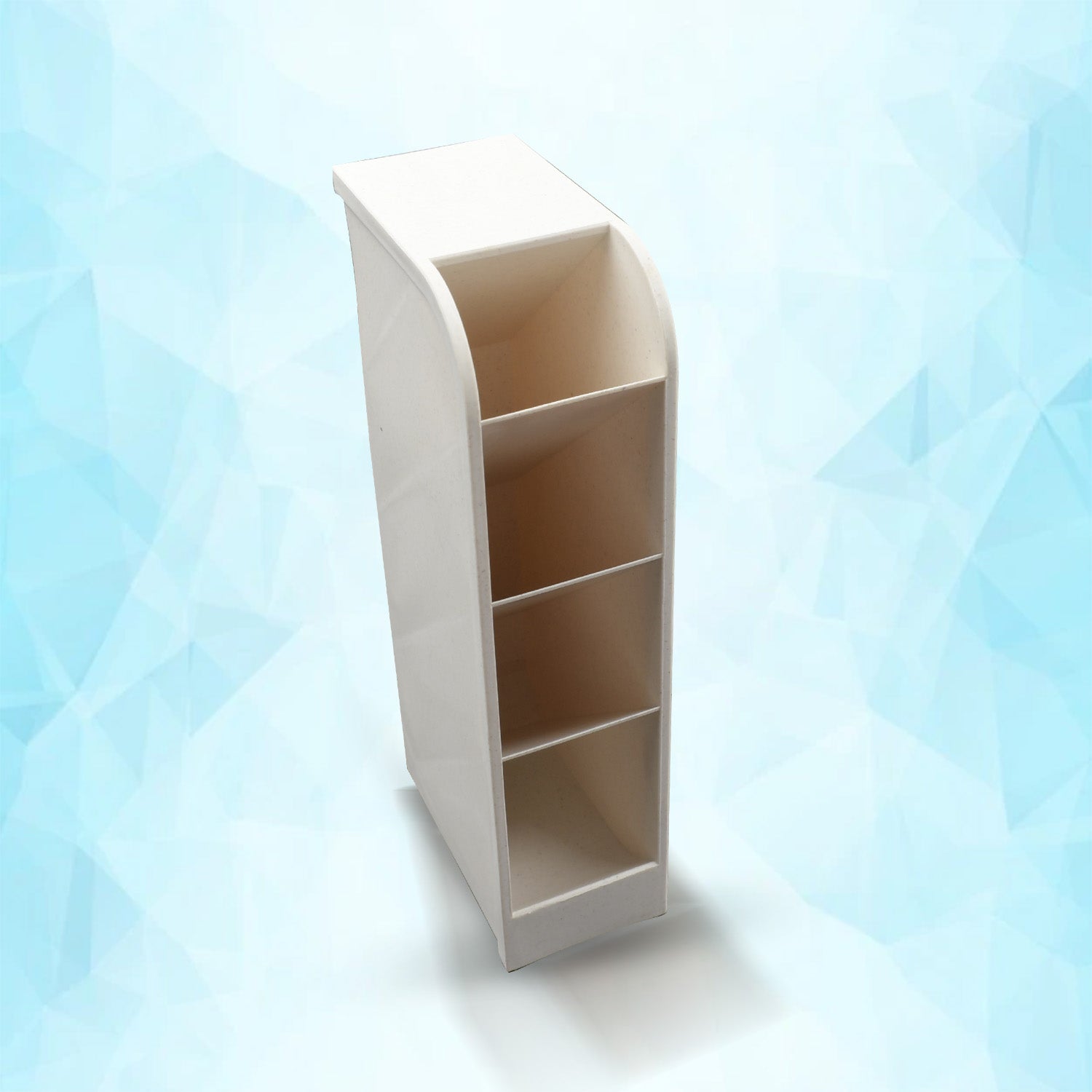 Plastic 4 Compartment Office Desktop Storage Box, Pen Pencil Stand/Holder Stationary Organizer, Plastic Desktop Stationary Organizer For School - Shivani Jaswal Plastic 4 Compartment Office Desktop Storage Box, Pen Pencil Stand/Holder Stationary Organizer, Plastic Desktop Stationary Organizer For School