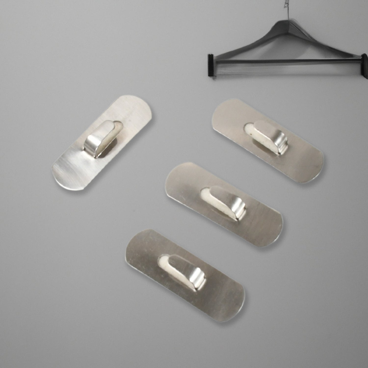 Self- Adhesive Hooks, Heavy Duty Wall Hooks Hangers Stainless Steel Waterproof Sticky Hooks for Hanging Robe Coat Towel Kitchen Bathroom and. - Shivani Jaswal Self- Adhesive Hooks, Heavy Duty Wall Hooks Hangers Stainless Steel Waterproof Sticky Hooks for Hanging Robe Coat Towel Kitchen Bathroom and.