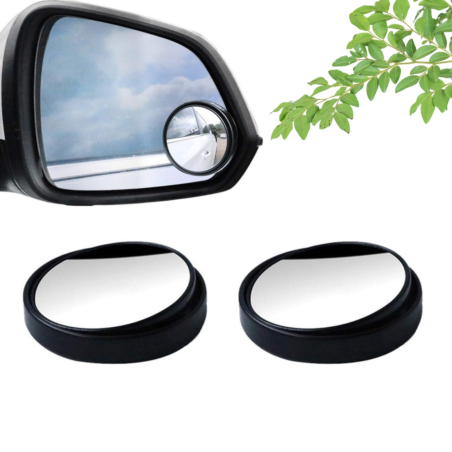 360° Blind Spot Convex Rear View Mirrors (2-Pack) - Shivani Jaswal 360° Blind Spot Convex Rear View Mirrors (2-Pack)