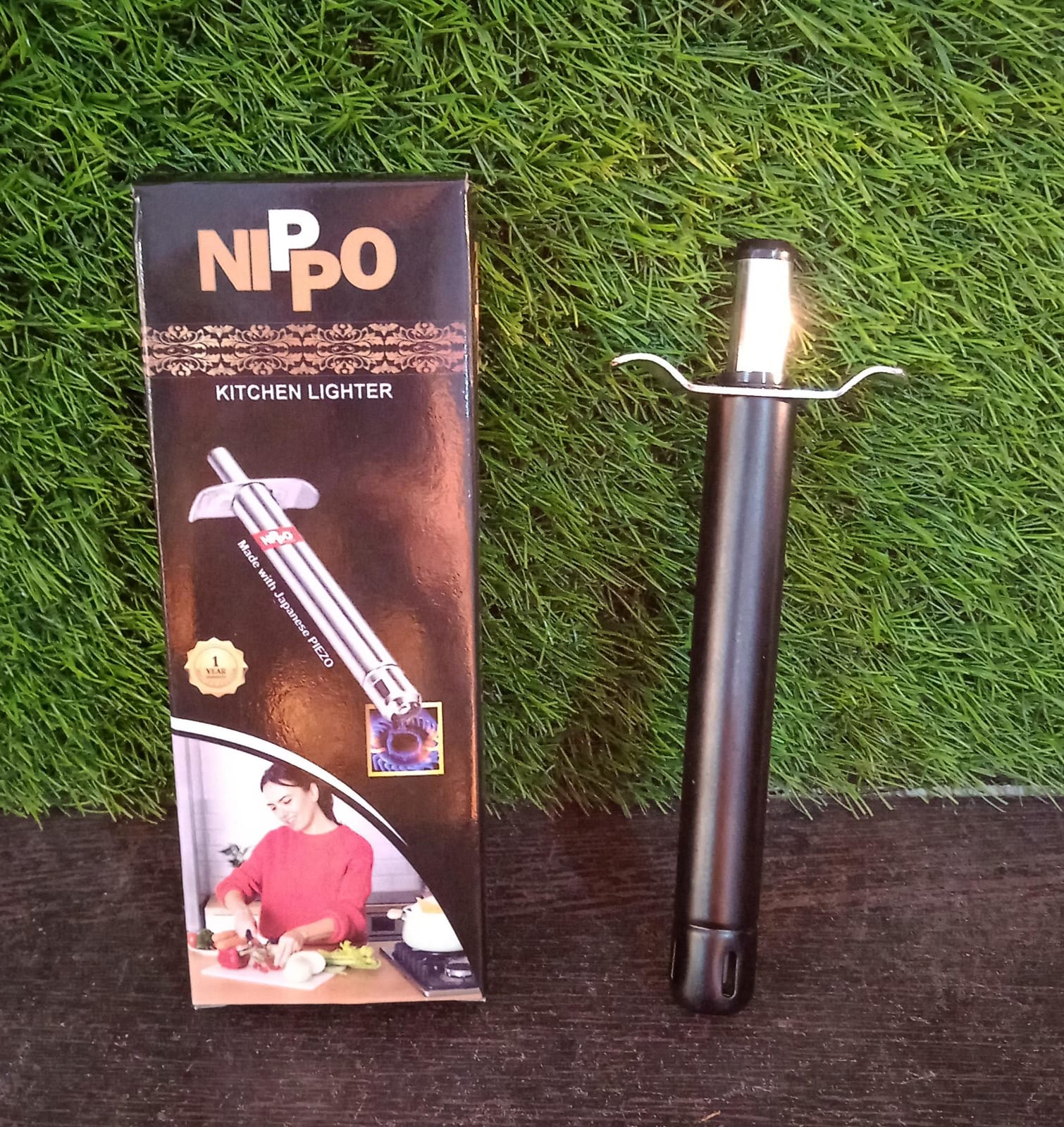 Stainless Steel Gas Lighter for Kitchen Gas Stove, Long Lasting, Unbreakable Lighters for Gas Stoves, Restaurants & Kitchen (1 Pc) - Shivani Jaswal Stainless Steel Gas Lighter for Kitchen Gas Stove, Long Lasting, Unbreakable Lighters for Gas Stoves, Restaurants & Kitchen (1 Pc)