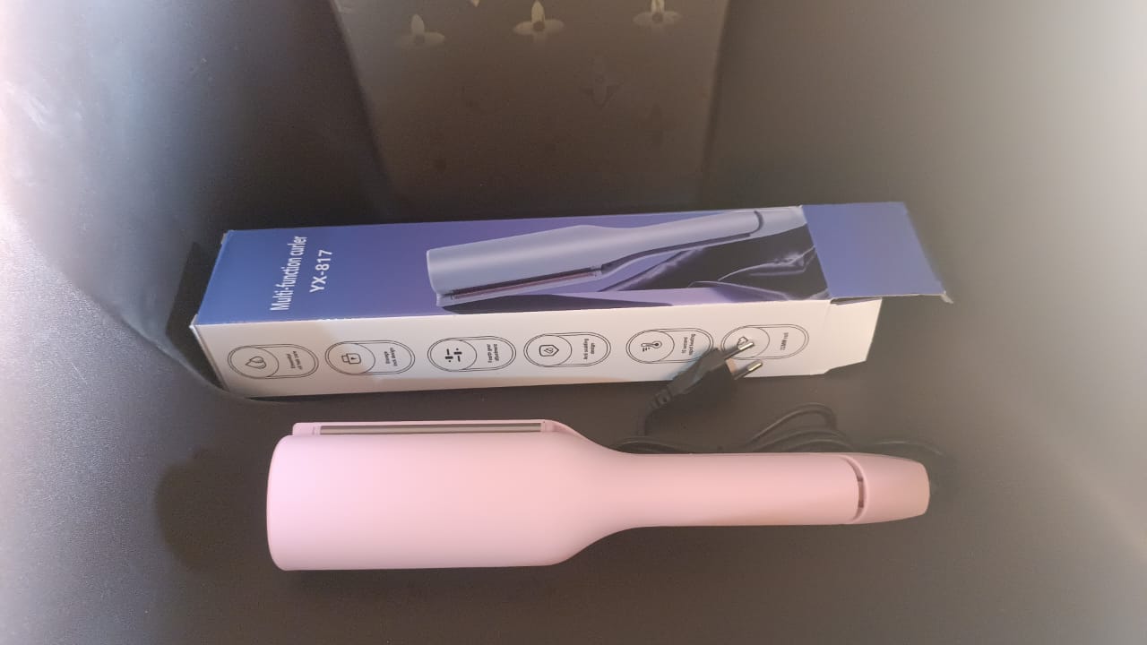 Multi function curler Wave Iron Curling Iron with Adjustable Temperature (1 Pc) - Shivani Jaswal Multi function curler Wave Iron Curling Iron with Adjustable Temperature (1 Pc)