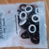 Small Ponytail Holder Bands for Hair Rubber Bands (Pack of 50 / Multicolour), Hair accessories