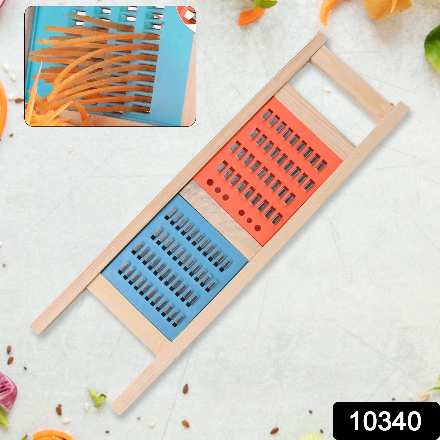 Stainless Steel Food Chopper 2-in-1 Vegetable Cutter - Shivani Jaswal Stainless Steel Food Chopper 2-in-1 Vegetable Cutter