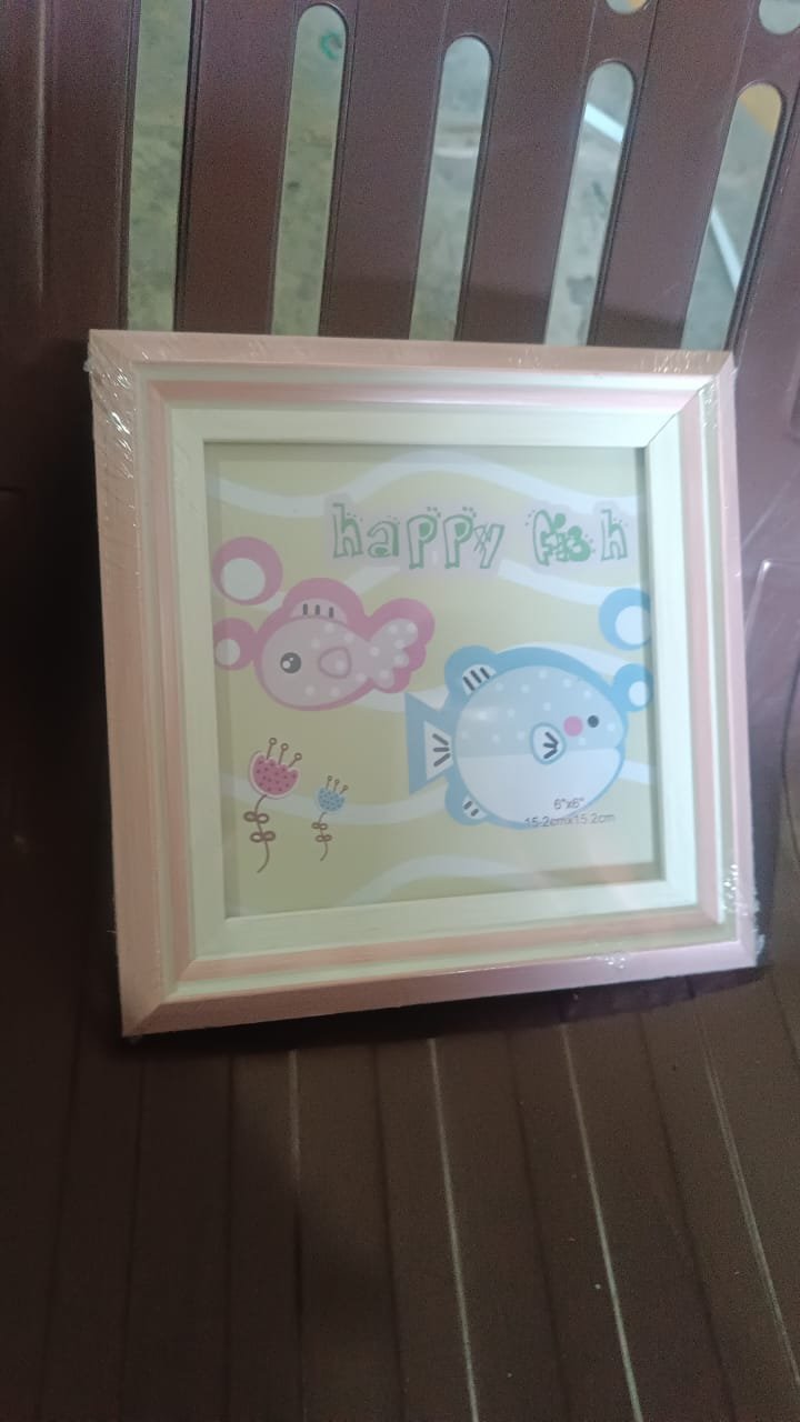 Creative Solid Wooden Photo Frame (15.2cmx15.2cm / 1Pc) - Shivani Jaswal Creative Solid Wooden Photo Frame (15.2cmx15.2cm / 1Pc)