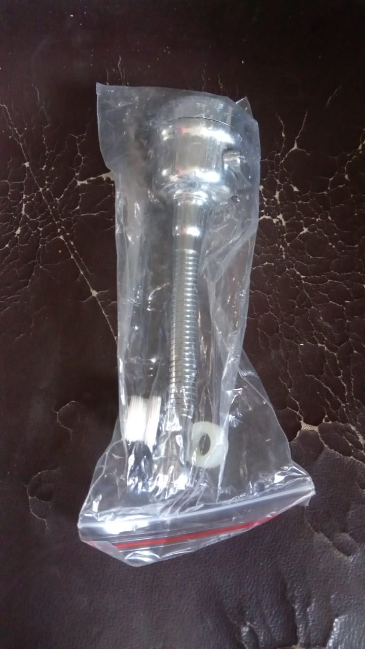 Stainless Steel Water Faucet Sprayer Head (1 Pc / 8 Inch) - Shivani Jaswal Stainless Steel Water Faucet Sprayer Head (1 Pc / 8 Inch)