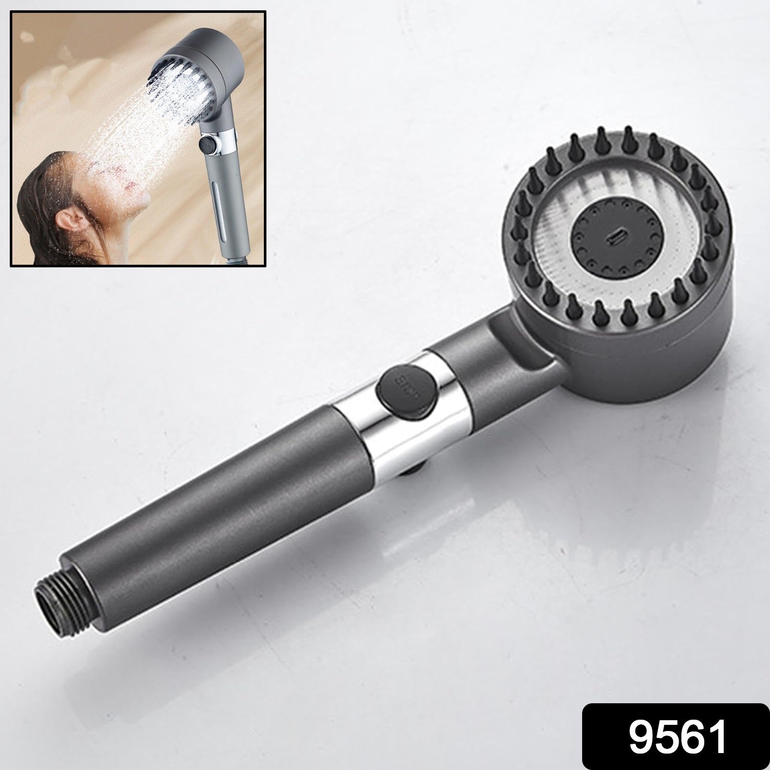 Shower Filter Shower Head, Adjustment Shower Head (3 Modes / 1 Pc) - Shivani Jaswal Shower Filter Shower Head, Adjustment Shower Head (3 Modes / 1 Pc)
