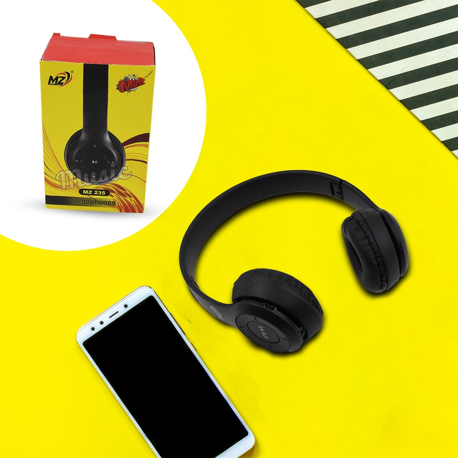 Wireless Headphone Over The Head Bluetooth Headset Foldable Headband Hands-free with Calling Function (1 Pc) - Shivani Jaswal Wireless Headphone Over The Head Bluetooth Headset Foldable Headband Hands-free with Calling Function (1 Pc)