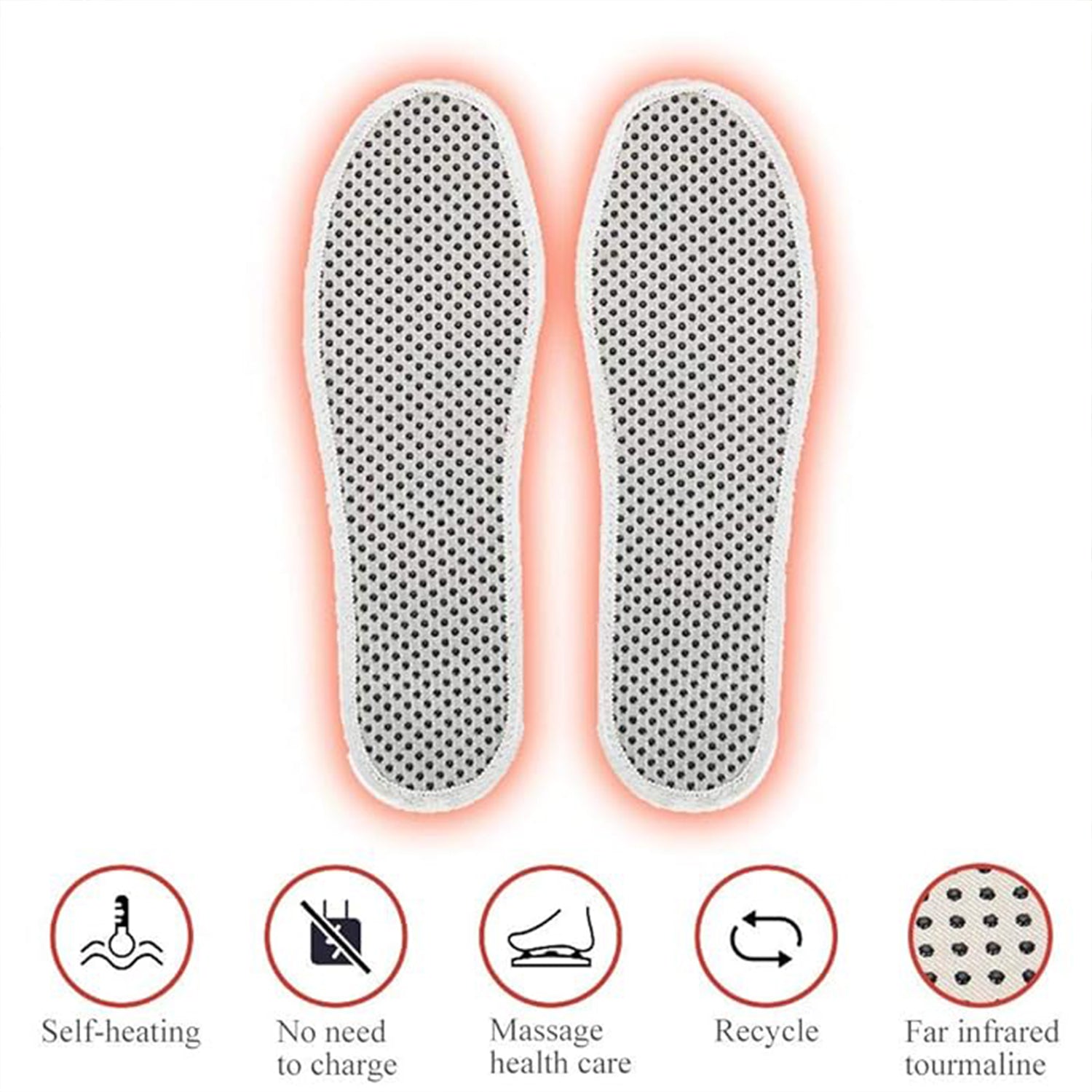 Self-Heating Magnetic Insoles for Men & Women – Warm Tourmaline Shoe Inserts (1 Pair) - Shivani Jaswal Self-Heating Magnetic Insoles for Men & Women – Warm Tourmaline Shoe Inserts (1 Pair)
