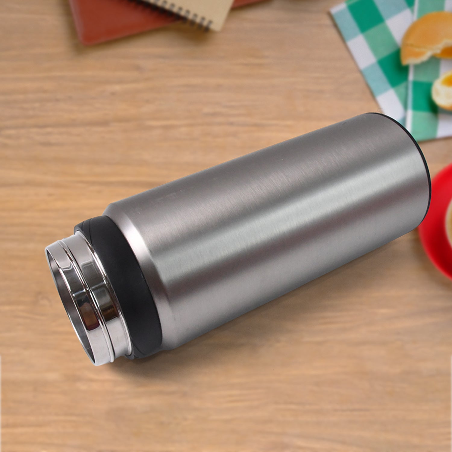 Double-Wall Stainless Steel Vacuum Insulated Bottle (1000ml Approx) - Shivani Jaswal Double-Wall Stainless Steel Vacuum Insulated Bottle (1000ml Approx)