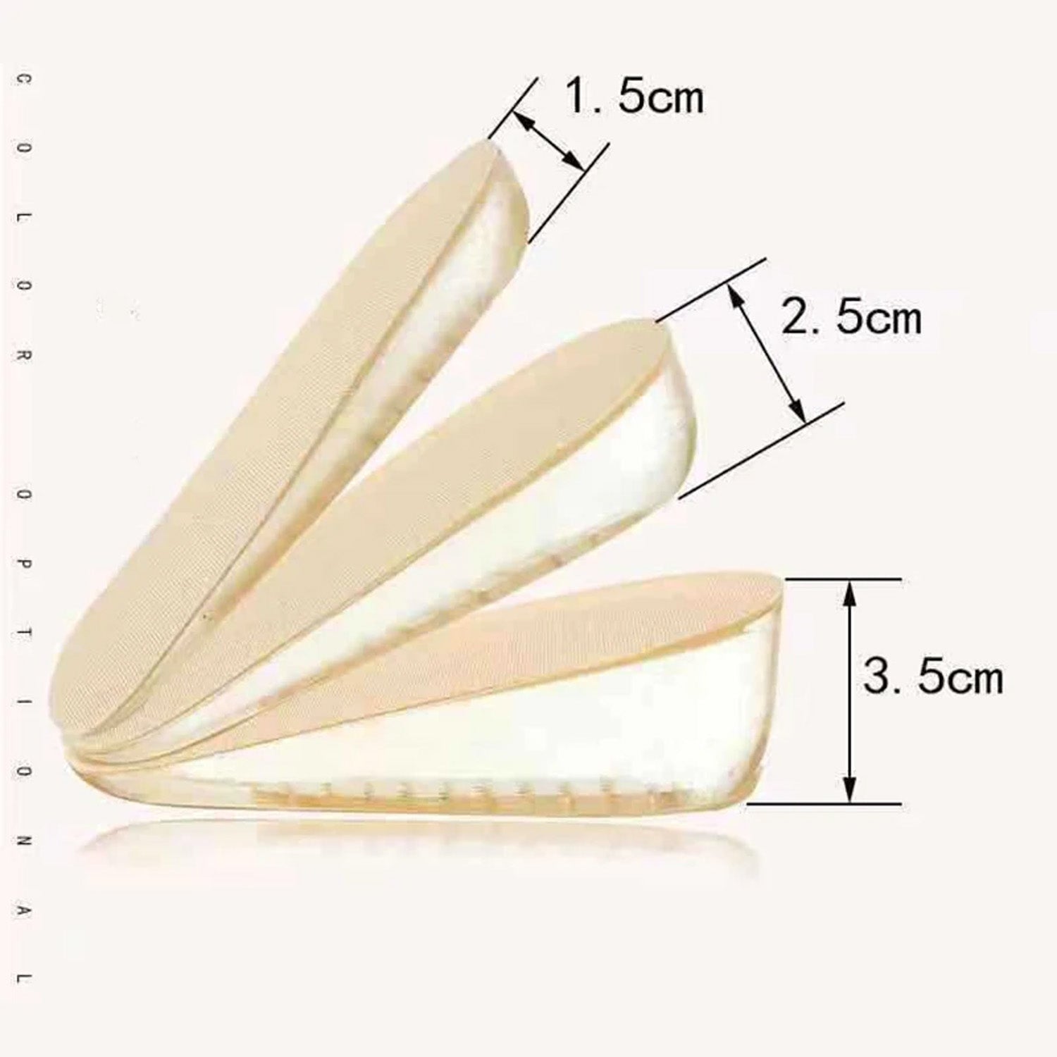 Medium 1 Pairs Silicone Heel Pads, Shoes Insole (11×6×3 Cm) - Shivani Jaswal Medium 1 Pairs Silicone Heel Pads, Shoes Insole (11×6×3 Cm)