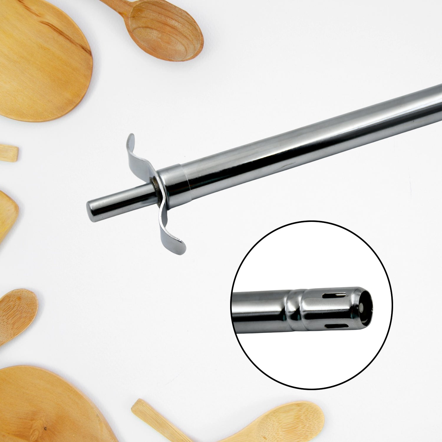 Stainless Steel Gas Lighter - Long Spark for Kitchen Stoves & Restaurants (31 Cm / 1 Pc) - Shivani Jaswal Stainless Steel Gas Lighter - Long Spark for Kitchen Stoves & Restaurants (31 Cm / 1 Pc)