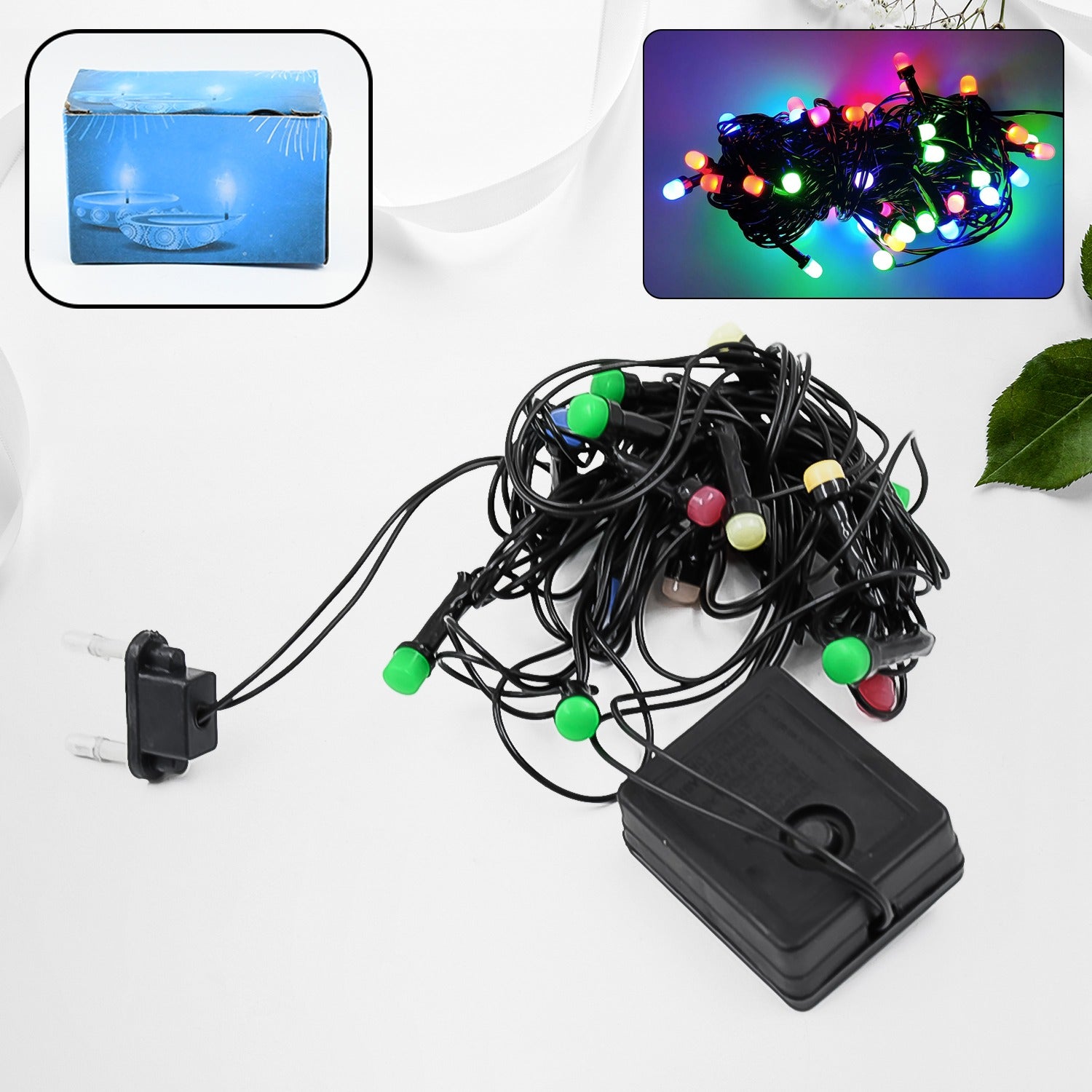 Home Decoration Diwali & Wedding LED String Light (16L 3 Mtr) - Shivani Jaswal Home Decoration Diwali & Wedding LED String Light (16L 3 Mtr)