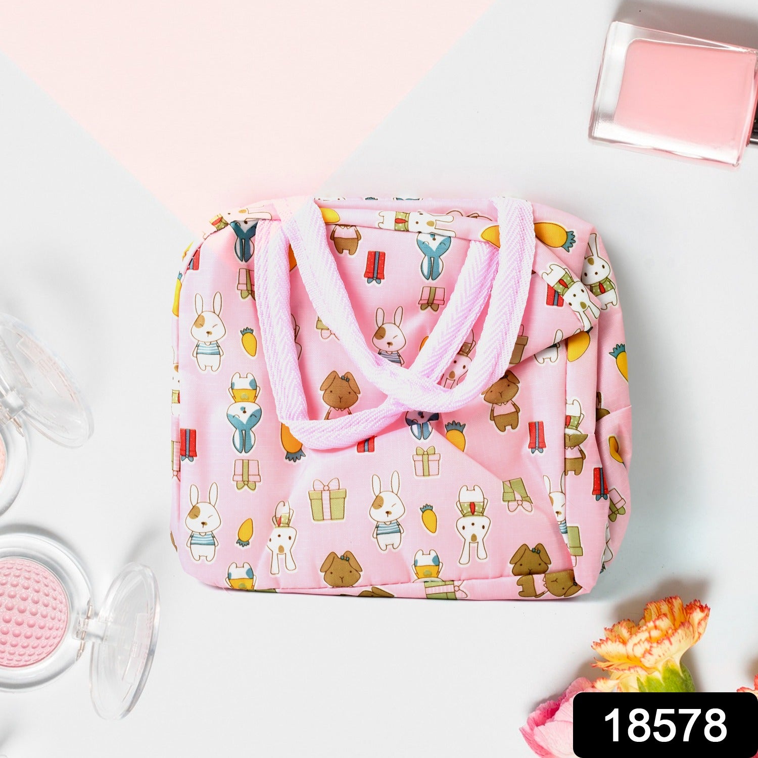 Lunch Box Bag for Women Men Insulated Lunch Bag With Zipper (1 Pc / Mix Color) - Shivani Jaswal Lunch Box Bag for Women Men Insulated Lunch Bag With Zipper (1 Pc / Mix Color)
