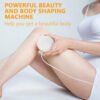 Handheld Electric Body Sculpting Massager with 3 Interchangeable Pads