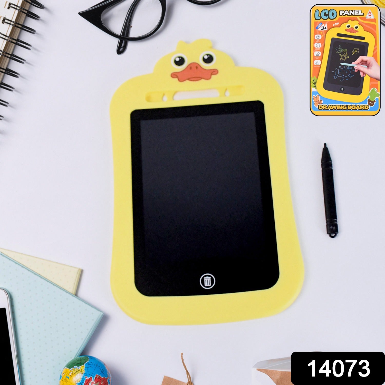 Kids Portable LCD Writing Tablet (1 Pc / Mix Design) - Shivani Jaswal Kids Portable LCD Writing Tablet (1 Pc / Mix Design)