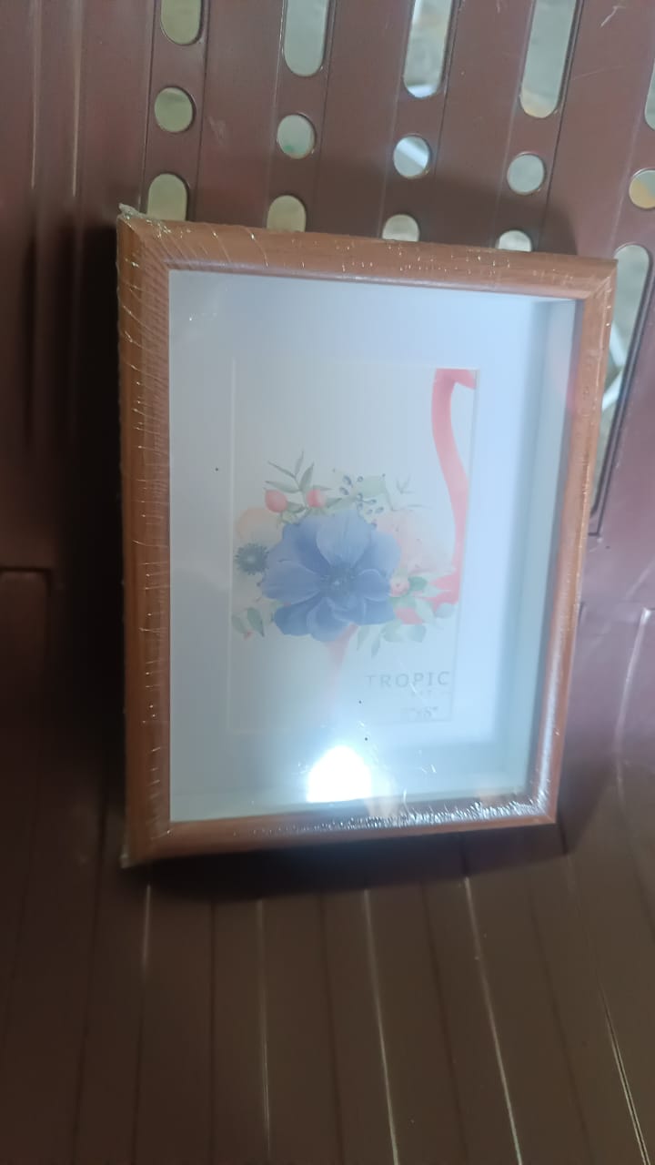 Creative Solid Wooden Photo Frame (Mix Design & Size / 1Pc) - Shivani Jaswal Creative Solid Wooden Photo Frame (Mix Design & Size / 1Pc)