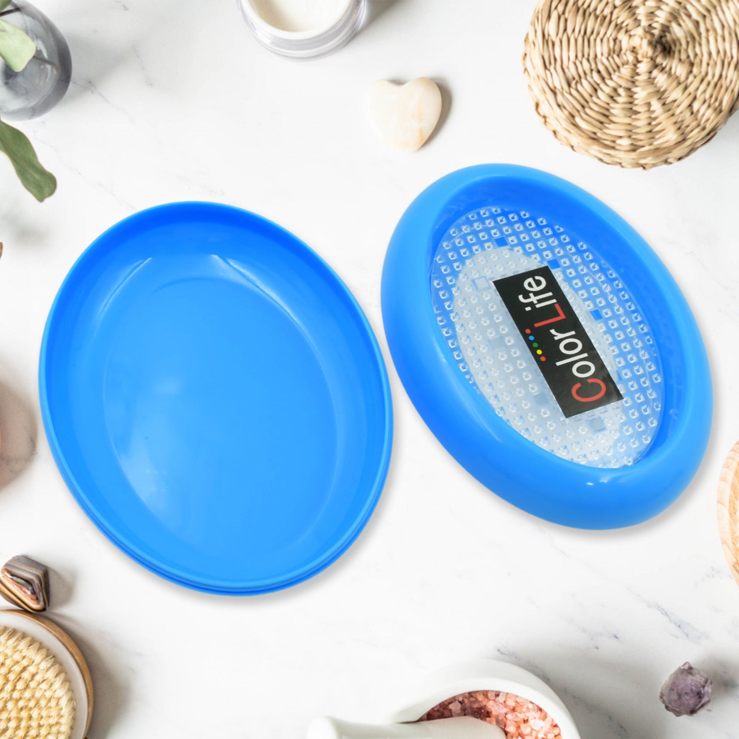 Bathroom Accessories Plastic Soap Case / Soap Dish / Soap Stand, Plastic Soap Case Soap Holder Soap Dish For Bathroom Kitchen Sink (Oval / Heart Shape Soap case / 1 pc ) - Shivani Jaswal Bathroom Accessories Plastic Soap Case / Soap Dish / Soap Stand, Plastic Soap Case Soap Holder Soap Dish For Bathroom Kitchen Sink (Oval / Heart Shape Soap case / 1 pc )