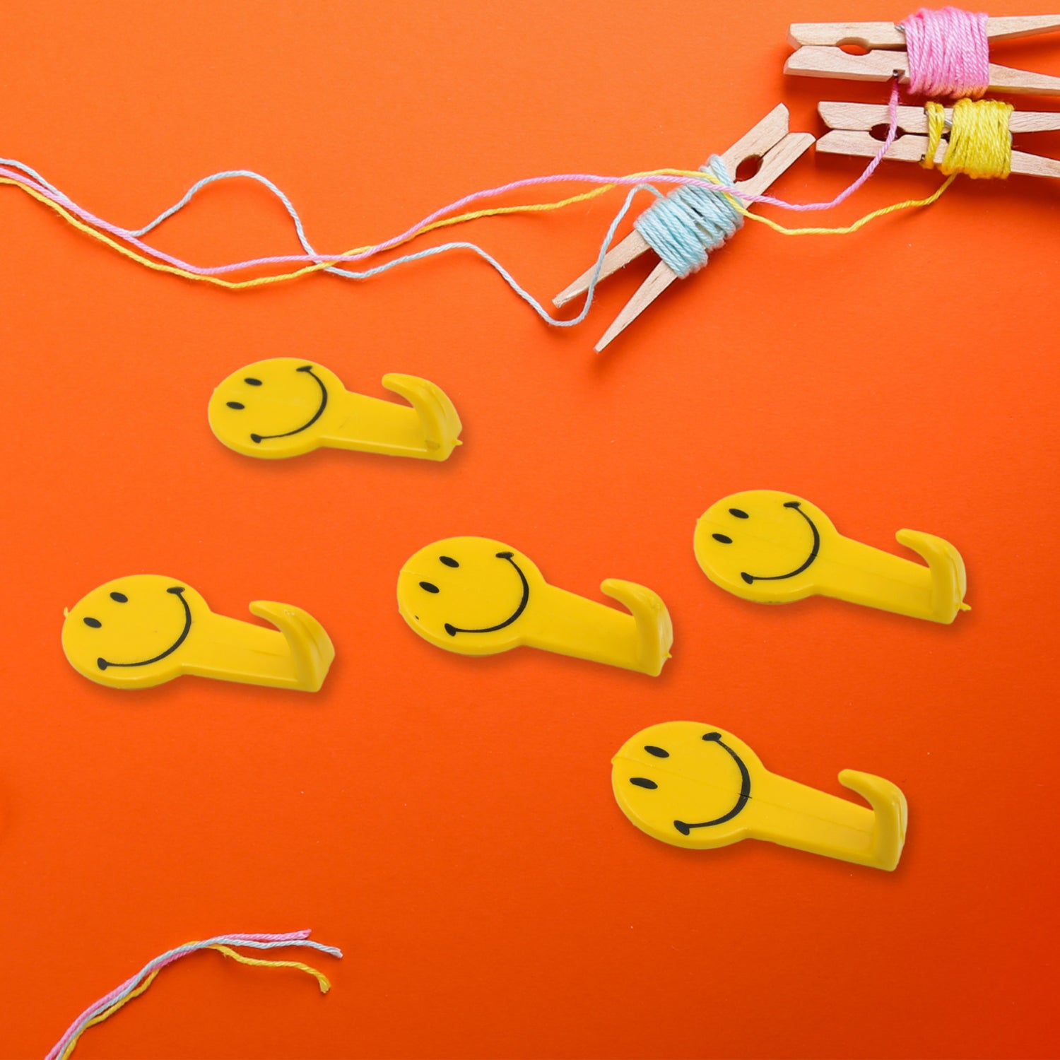5 PC ADHESIVE HOOK FOR HOLDING STUFFS,KEY AND OTHER ITEMS - Shivani Jaswal 5 PC ADHESIVE HOOK FOR HOLDING STUFFS,KEY AND OTHER ITEMS