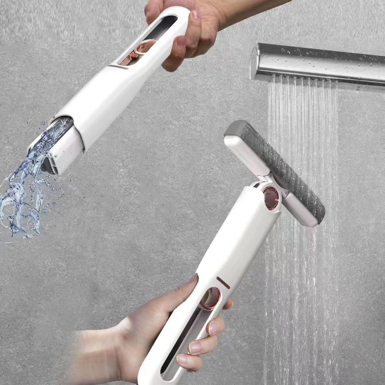 Portable Self-Squeeze Mini Mop – Strong Absorbent Mop for Bathroom & Kitchen - Shivani Jaswal Portable Self-Squeeze Mini Mop – Strong Absorbent Mop for Bathroom & Kitchen