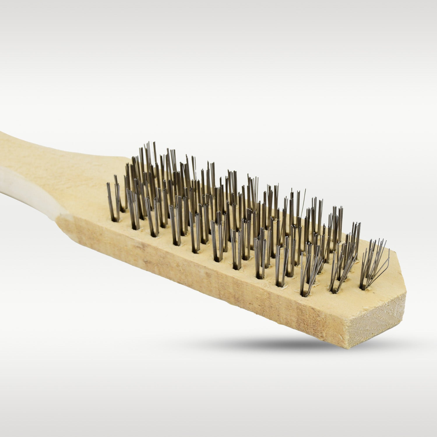 Wooden Handle Steel Wire Brush (1 Pc) - Shivani Jaswal Wooden Handle Steel Wire Brush (1 Pc)