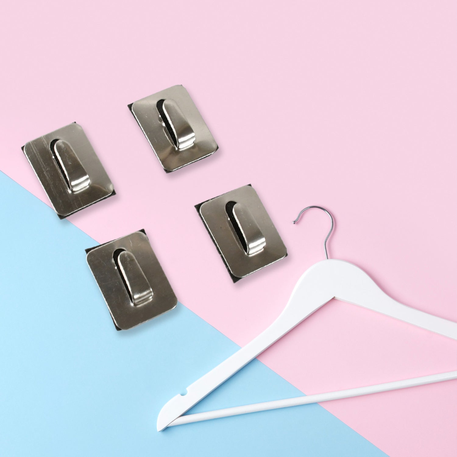 Self- Adhesive Hooks, Heavy Duty Wall Hooks Hangers Stainless Steel Waterproof Sticky Hooks for Hanging Robe Coat Towel Kitchen Bathroom and. - Shivani Jaswal Self- Adhesive Hooks, Heavy Duty Wall Hooks Hangers Stainless Steel Waterproof Sticky Hooks for Hanging Robe Coat Towel Kitchen Bathroom and.