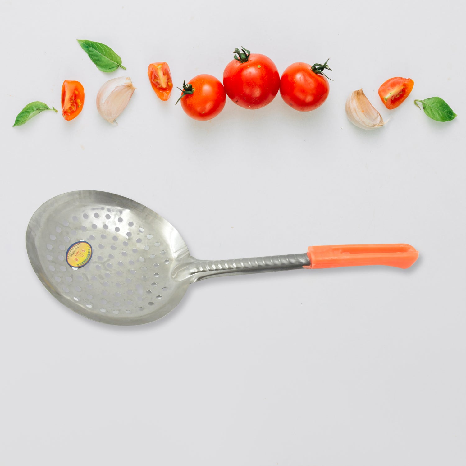 Colander Spoon, Non Slip Hand Polished Thickened Hot Pot Spoon for Kitchen for Restaurant, Stainless Steel Cooking Colander Skimmer Slotted Spoon Kitchen Strainer Ladle with Long Handle for Kitchen Cooking Baking (35 Cm) - Shivani Jaswal Colander Spoon, Non Slip Hand Polished Thickened Hot Pot Spoon for Kitchen for Restaurant, Stainless Steel Cooking Colander Skimmer Slotted Spoon Kitchen Strainer Ladle with Long Handle for Kitchen Cooking Baking (35 Cm)