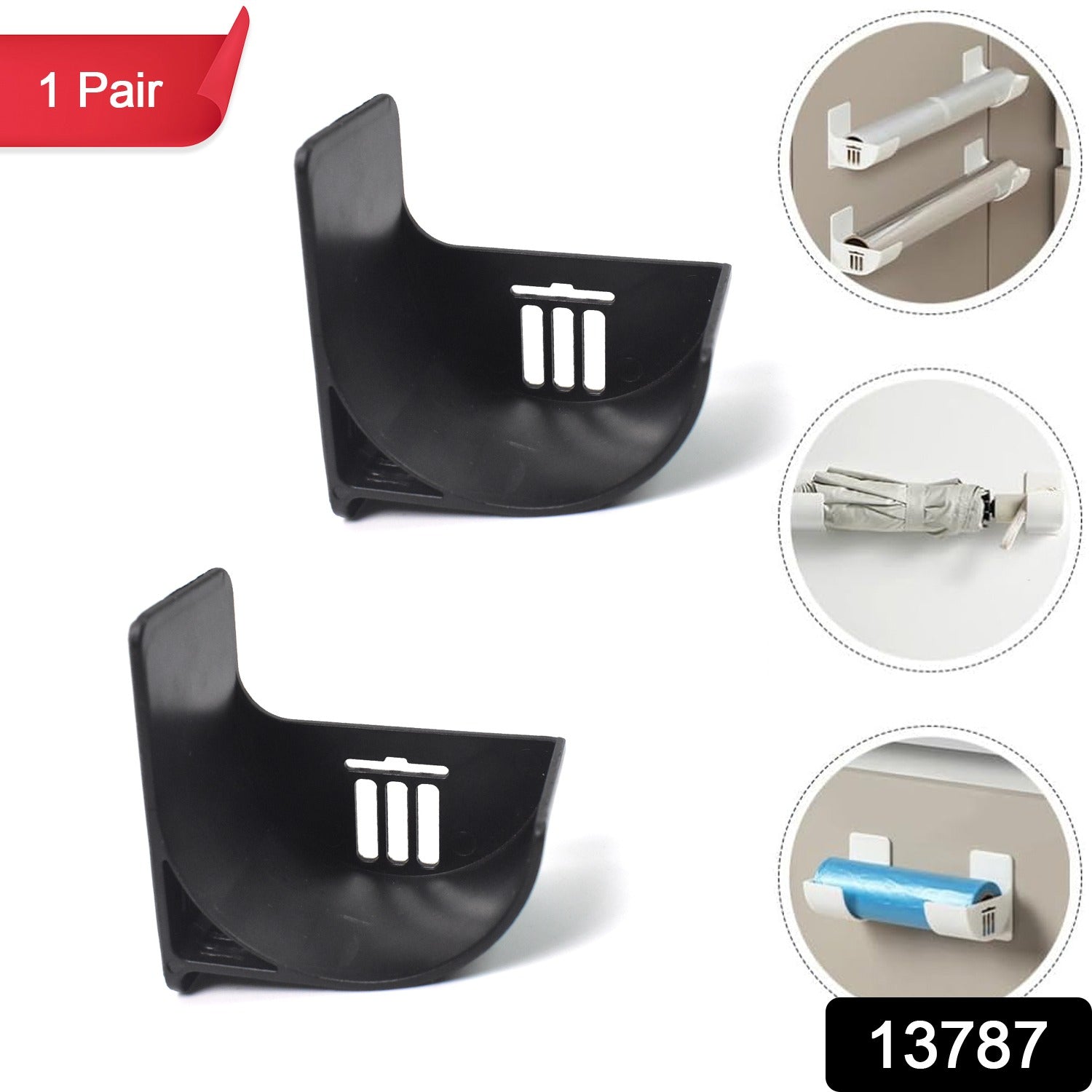Trash Bag Holder, Wall Mounted Trash Bags Storage Rack (1 Pair) - Shivani Jaswal Trash Bag Holder, Wall Mounted Trash Bags Storage Rack (1 Pair)