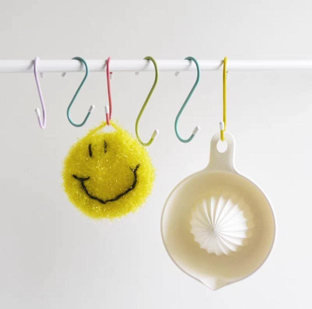S Shape Metal Hooks for Hanging, Heavy Duty S Shaped Hooks for Hanging Clothes, Metal Hooks for Kitchen, Wardrobe, Work Shop, Bathroom, Garden, Office (6 Pcs Set) - Shivani Jaswal S Shape Metal Hooks for Hanging, Heavy Duty S Shaped Hooks for Hanging Clothes, Metal Hooks for Kitchen, Wardrobe, Work Shop, Bathroom, Garden, Office (6 Pcs Set)