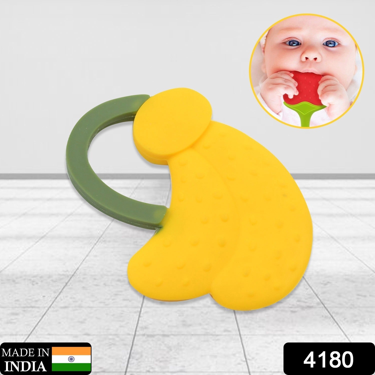 Soothe Baby's Gums: Safe & Fun Silicone Teether for Toddlers (3+ Months) - Shivani Jaswal Soothe Baby's Gums: Safe & Fun Silicone Teether for Toddlers (3+ Months)