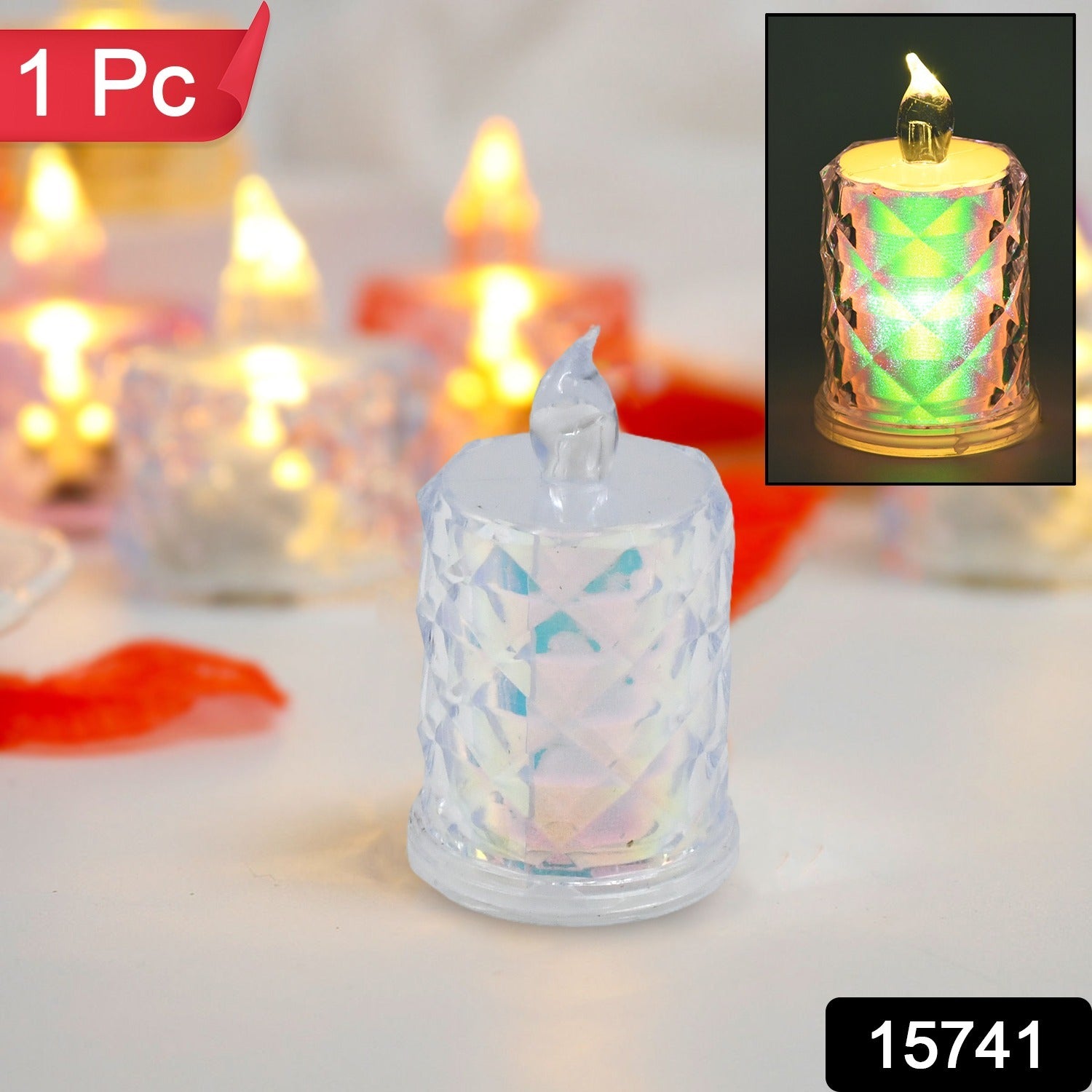Festive Lighting for Any Occasion: 1 Pack LED Tealight Candles - Shivani Jaswal Festive Lighting for Any Occasion: 1 Pack LED Tealight Candles