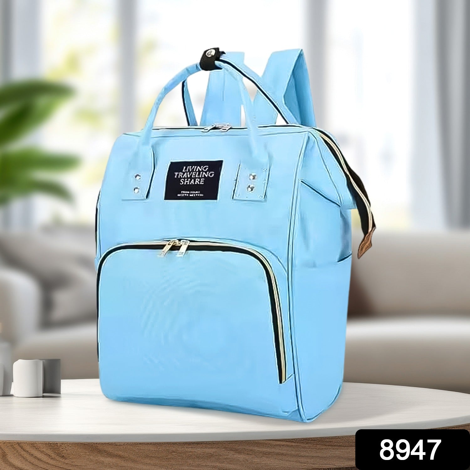 Multifunction Diaper Bag for Baby Care Travel Backpack Large Capacity (1 Pc) - Shivani Jaswal Multifunction Diaper Bag for Baby Care Travel Backpack Large Capacity (1 Pc)