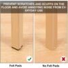 Furniture Protection Pad Furniture Anti Slip Floor Protection (9 Pcs Set)