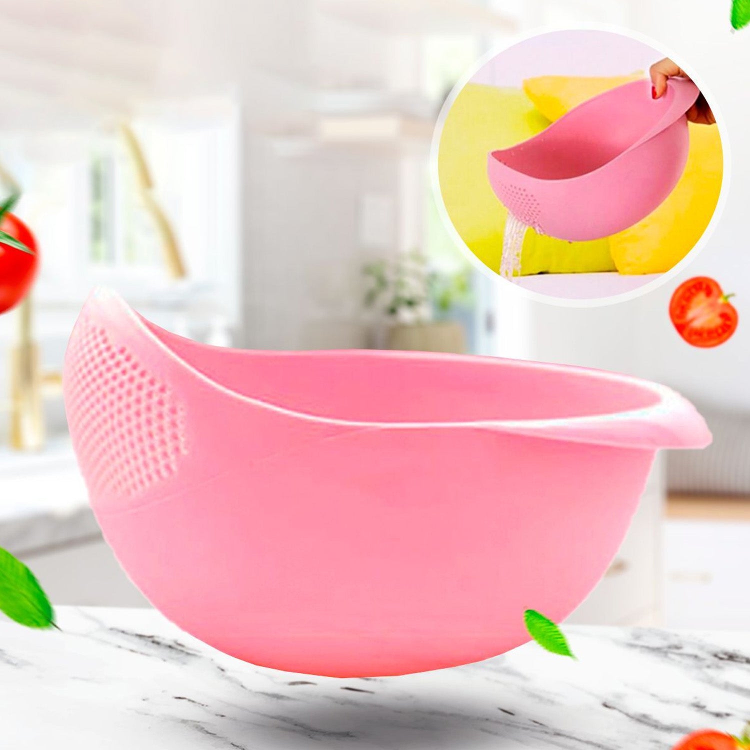 Multipurpose High Quality Washing Bowl for Rice (1 Pc) - Shivani Jaswal Multipurpose High Quality Washing Bowl for Rice (1 Pc)