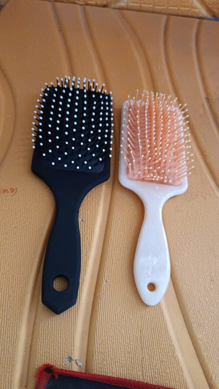 Massage Comb, Massage Hair Brush (1 Pc / Mix Design), Hair accessories - Shivani Jaswal Massage Comb, Massage Hair Brush (1 Pc / Mix Design), Hair accessories