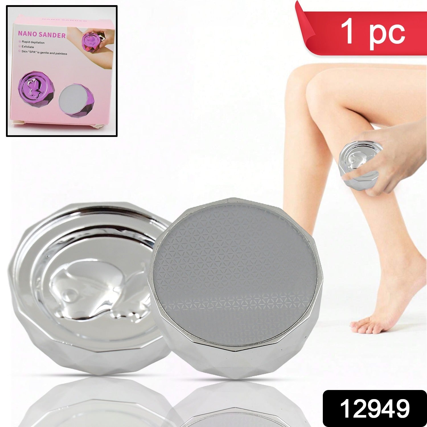 Nano Hair Remover for Arms, Legs, Back One Sided Skin Hair Remover (1 Pc) - Shivani Jaswal Nano Hair Remover for Arms, Legs, Back One Sided Skin Hair Remover (1 Pc)