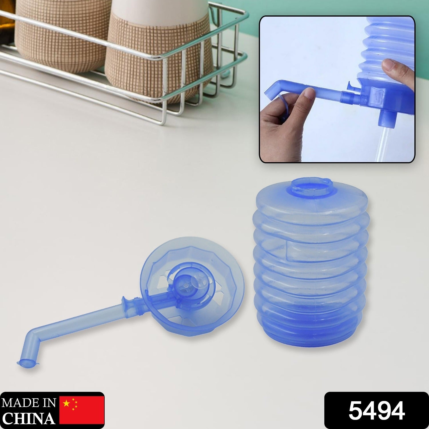 Manual Drinking Water Pump (1 Pc): Hand Press Dispenser, Household - Shivani Jaswal Manual Drinking Water Pump (1 Pc): Hand Press Dispenser, Household