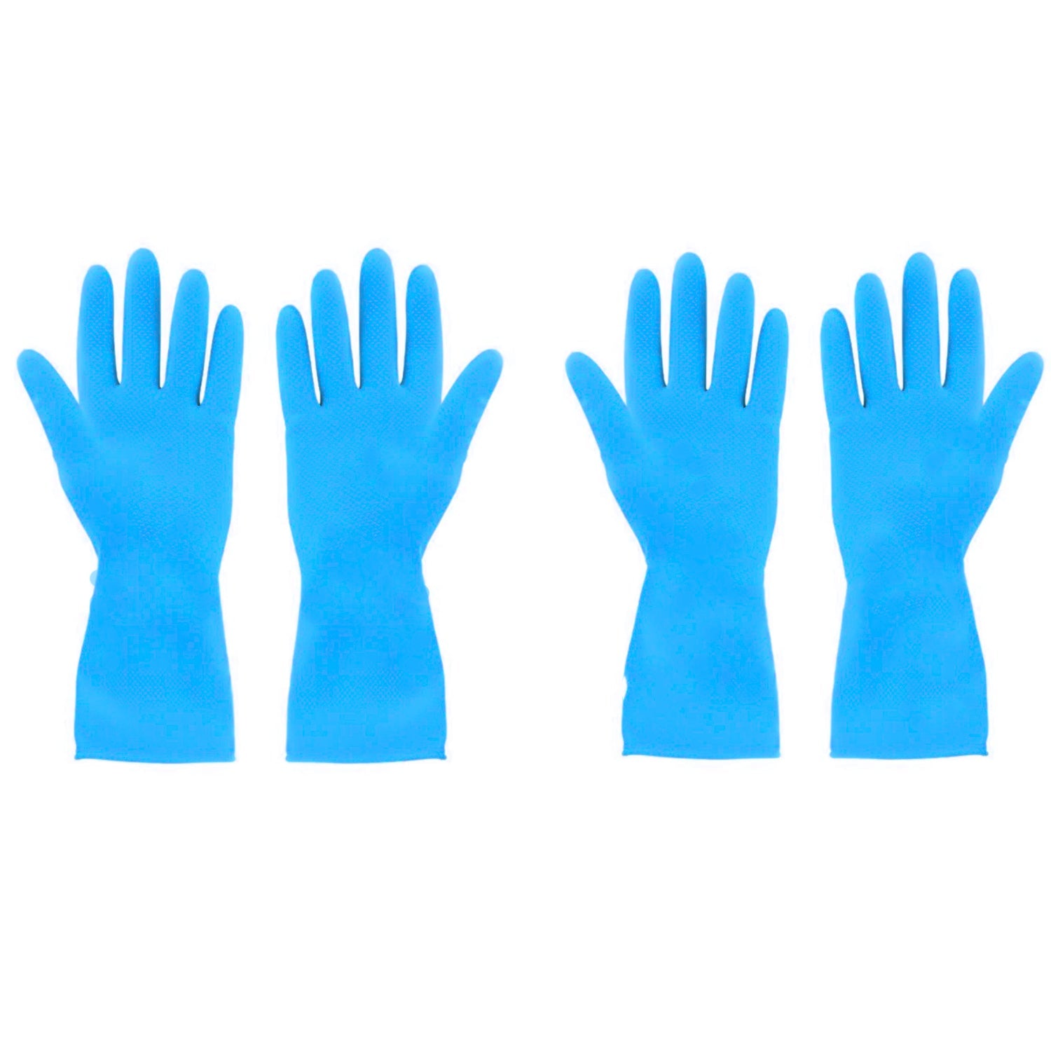 2-Pair Large Blue Multipurpose Gloves – Ideal for Washing, Gardening & Cleaning - Shivani Jaswal 2-Pair Large Blue Multipurpose Gloves – Ideal for Washing, Gardening & Cleaning