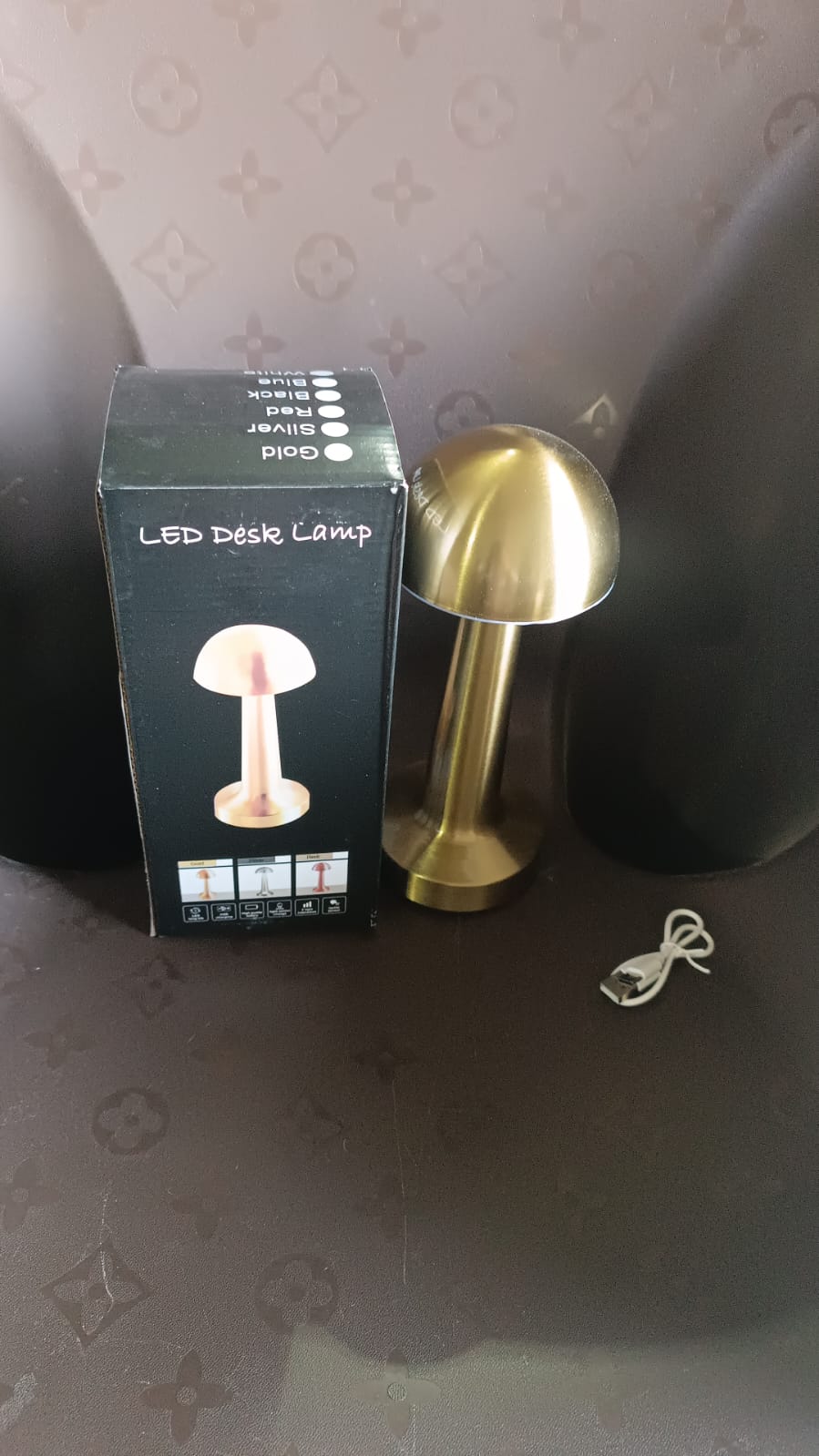 LED Lamp with Touch Control | Decorative Desk Lamp, Portable Metal LED Table Lamp - Shivani Jaswal LED Lamp with Touch Control | Decorative Desk Lamp, Portable Metal LED Table Lamp